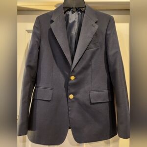 Vineyard Vines Navy Blazer with Gold Buttons